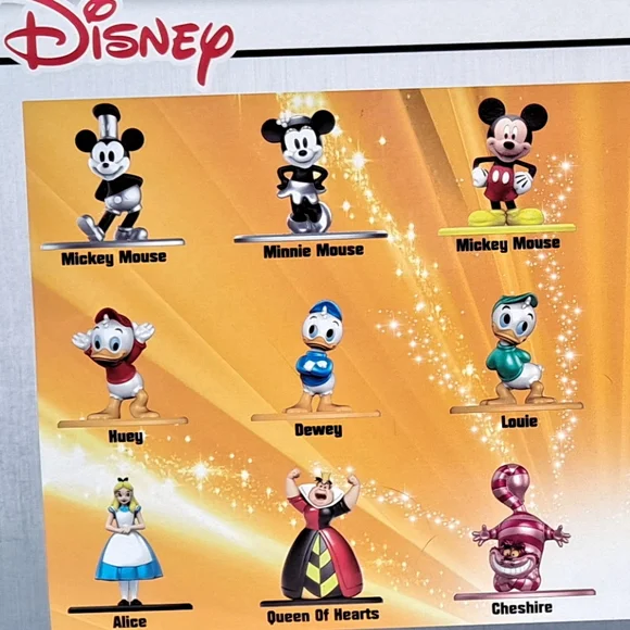 Disney Collectible Nano MetalFigs A Total Of 18 Figures - Picture 5 of 6